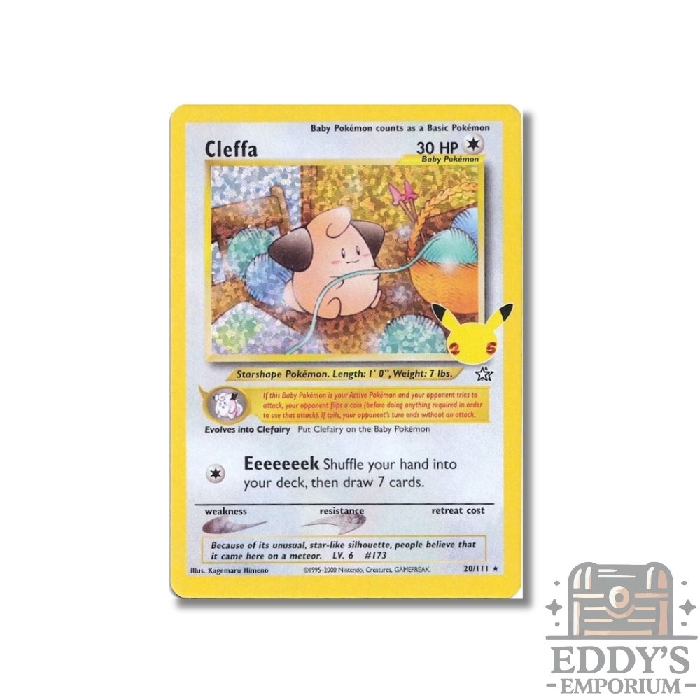 Cleffa 20/111 - Celebrations - Holo