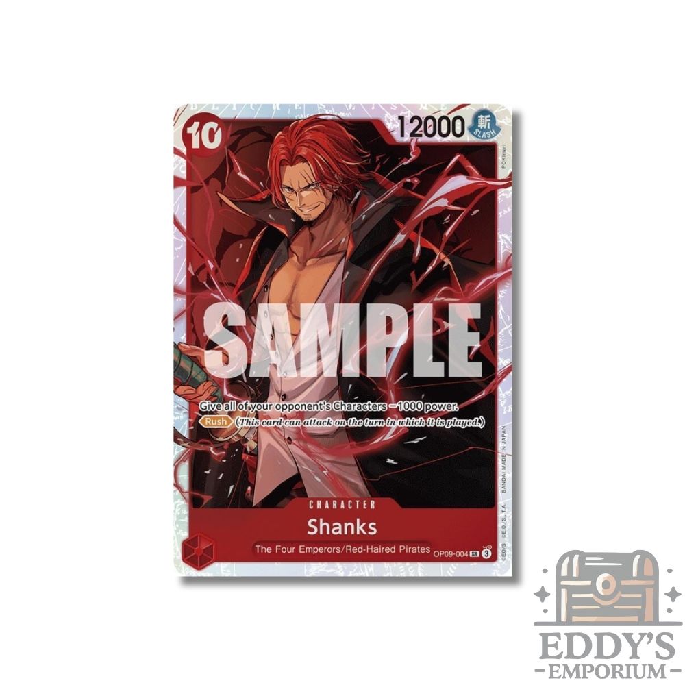 One Piece CG: Shanks - OP09-004 - Foil English