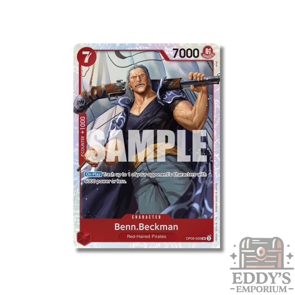 One Piece CG: Benn.Beckman - OP09-009 - Foil English
