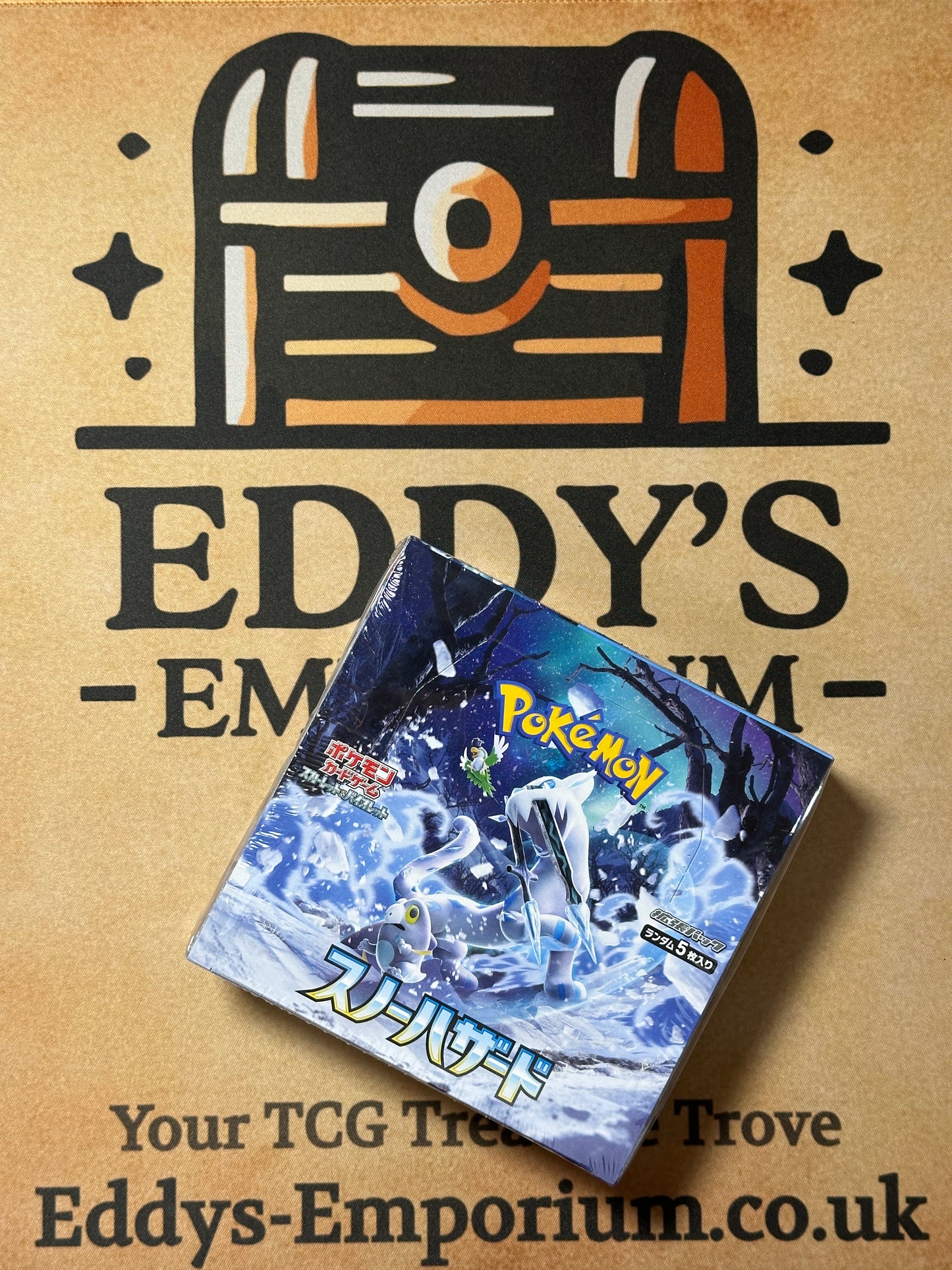 Pokémon TCG: Snow Hazard Japanese Booster Box