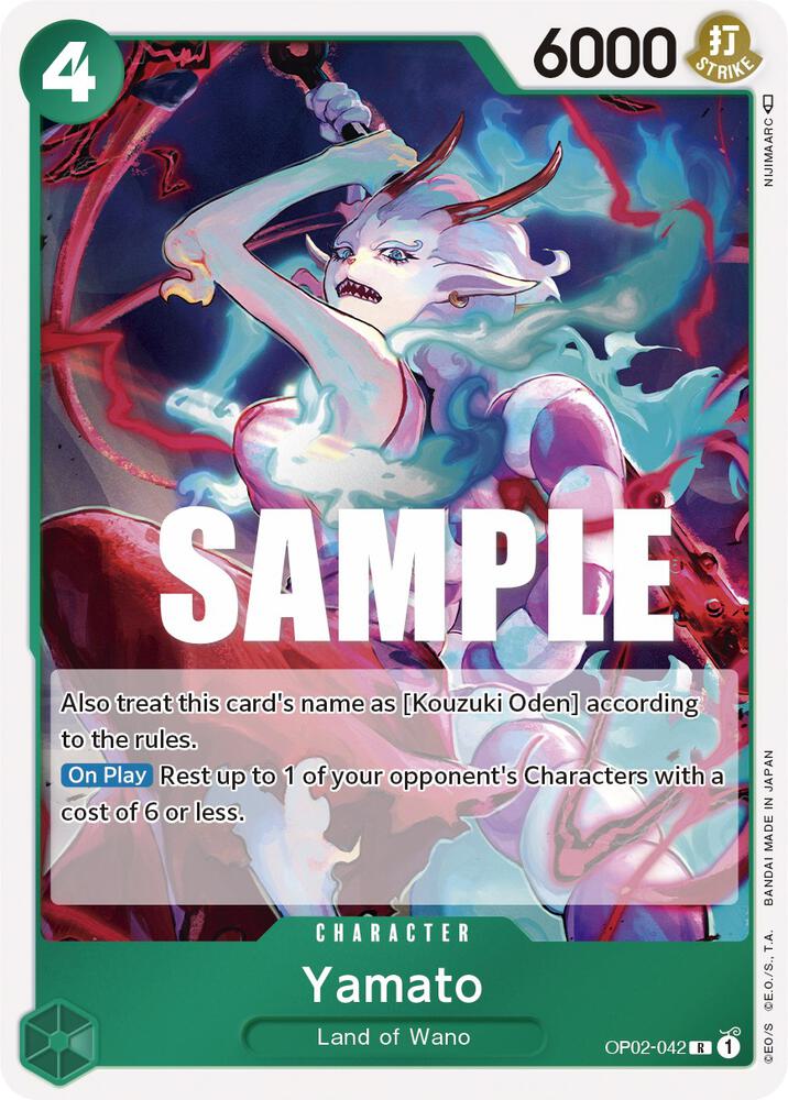 Yamato OP02-042 Paramount War One Piece Foil Rare