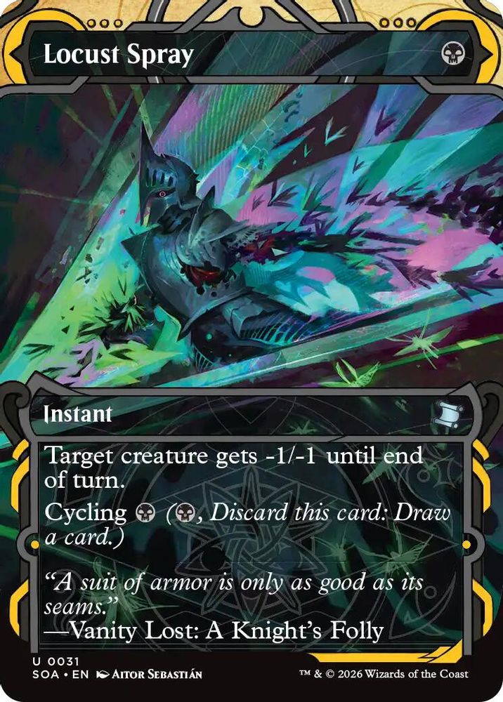 Locust Spray 31 Secrets of Strixhaven: Mystical Archive Magic: The Gathering