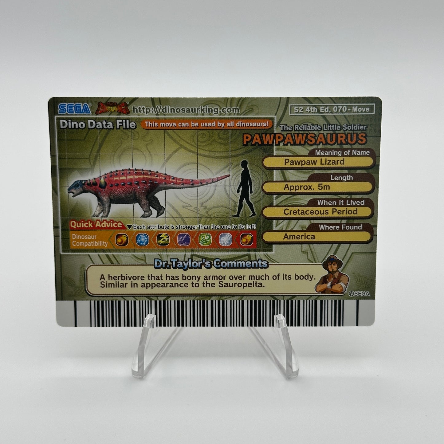 Tag Team - 070-Move - SEGA Dinosaur King S2 4th Edition