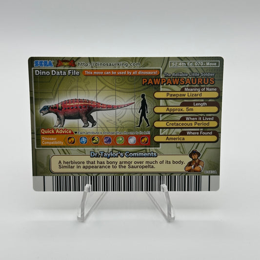 Tag Team - 070-Move - SEGA Dinosaur King S2 4th Edition