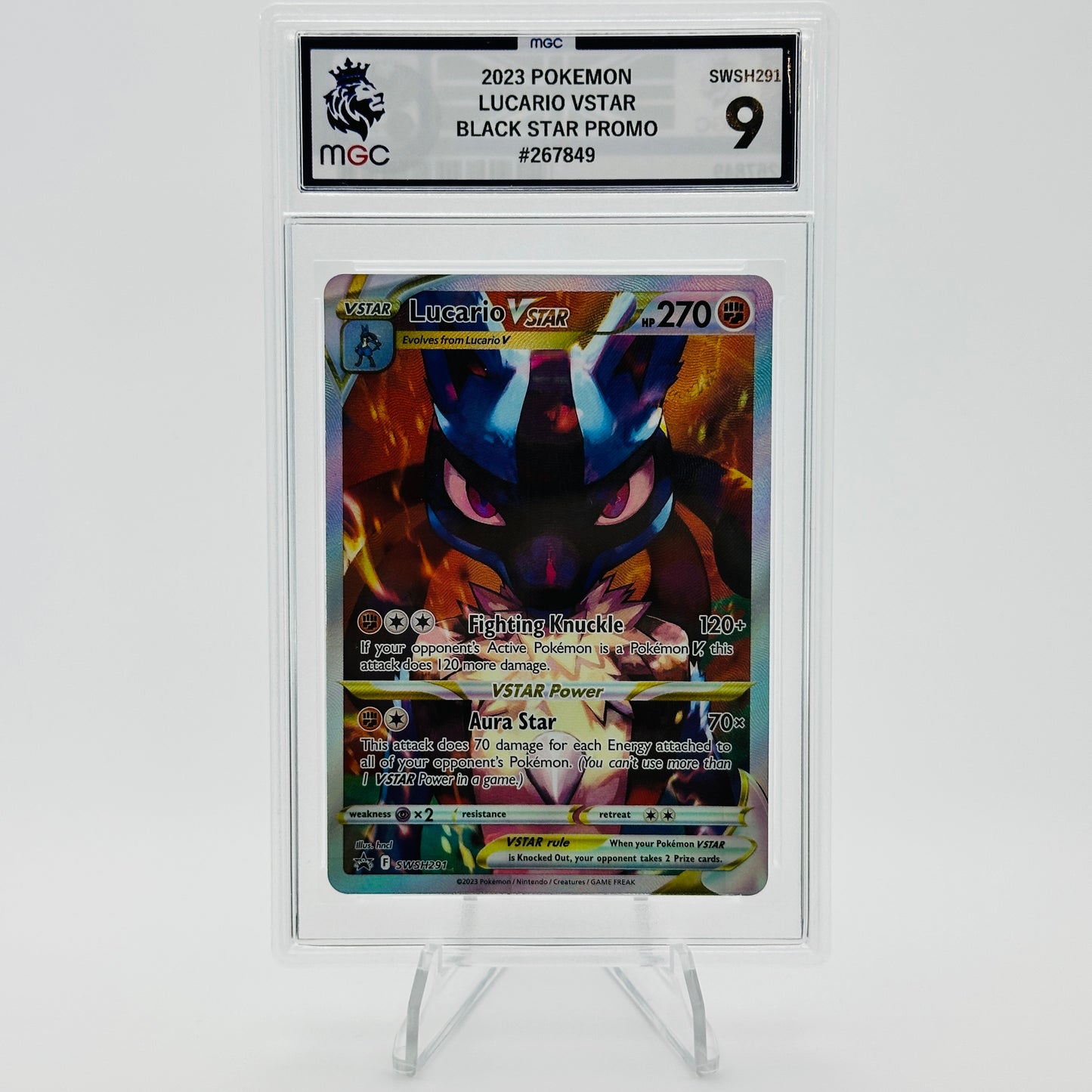 Lucario VSTAR - SWSH291 - Sword & Shield - MGC 9