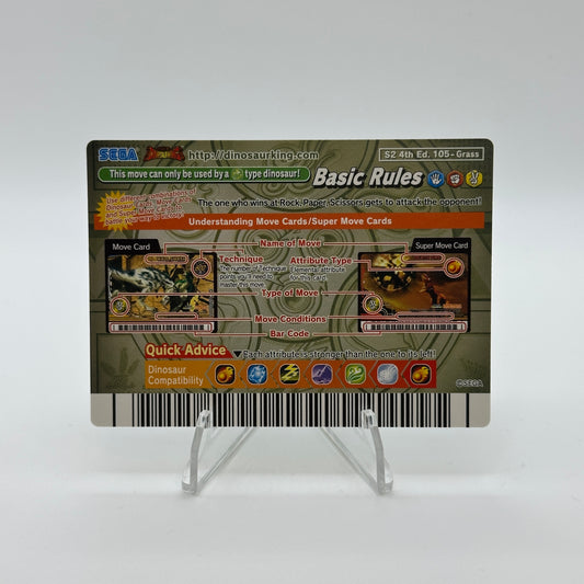 Nature's Blessing - 104-Grass - SEGA Dinosaur King S2 4th Edition