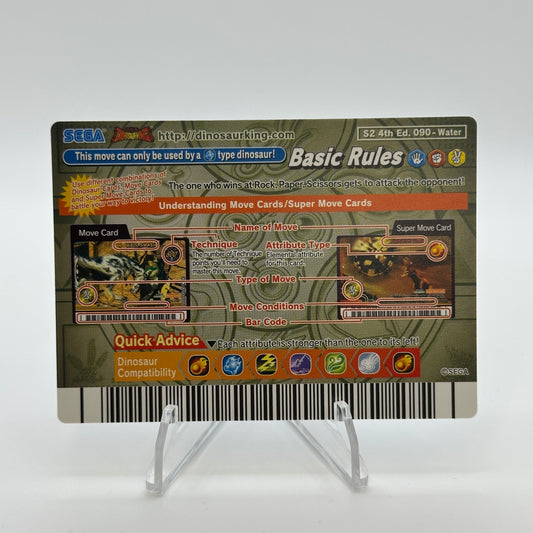 Aqua Whip - 088-Water - SEGA Dinosaur King S2 4th Edition