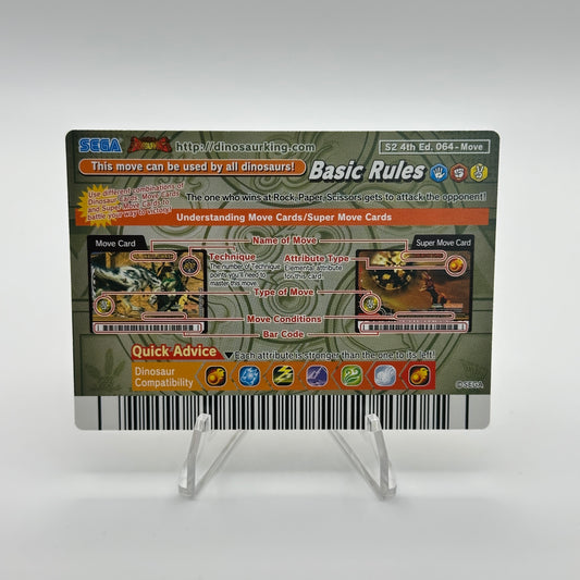 Elemental Power - 065-Move - SEGA Dinosaur King S2 4th Edition