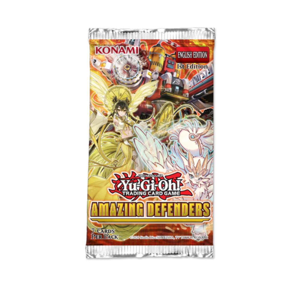 Yu-Gi-Oh! Amazing Defenders 1st Edition Booster Pack