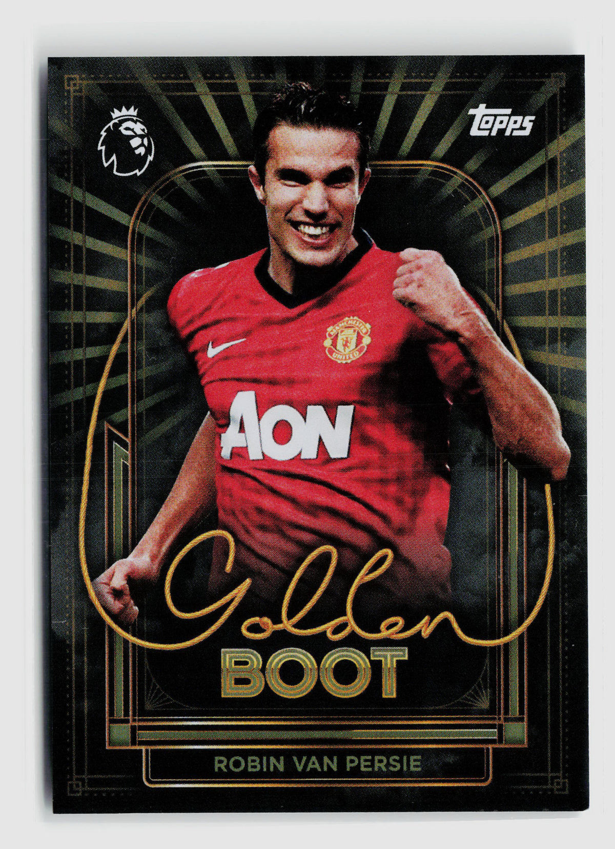Robin van Persie - Manchester United - Golden Boot - Topps PL 26/27 #GB 7