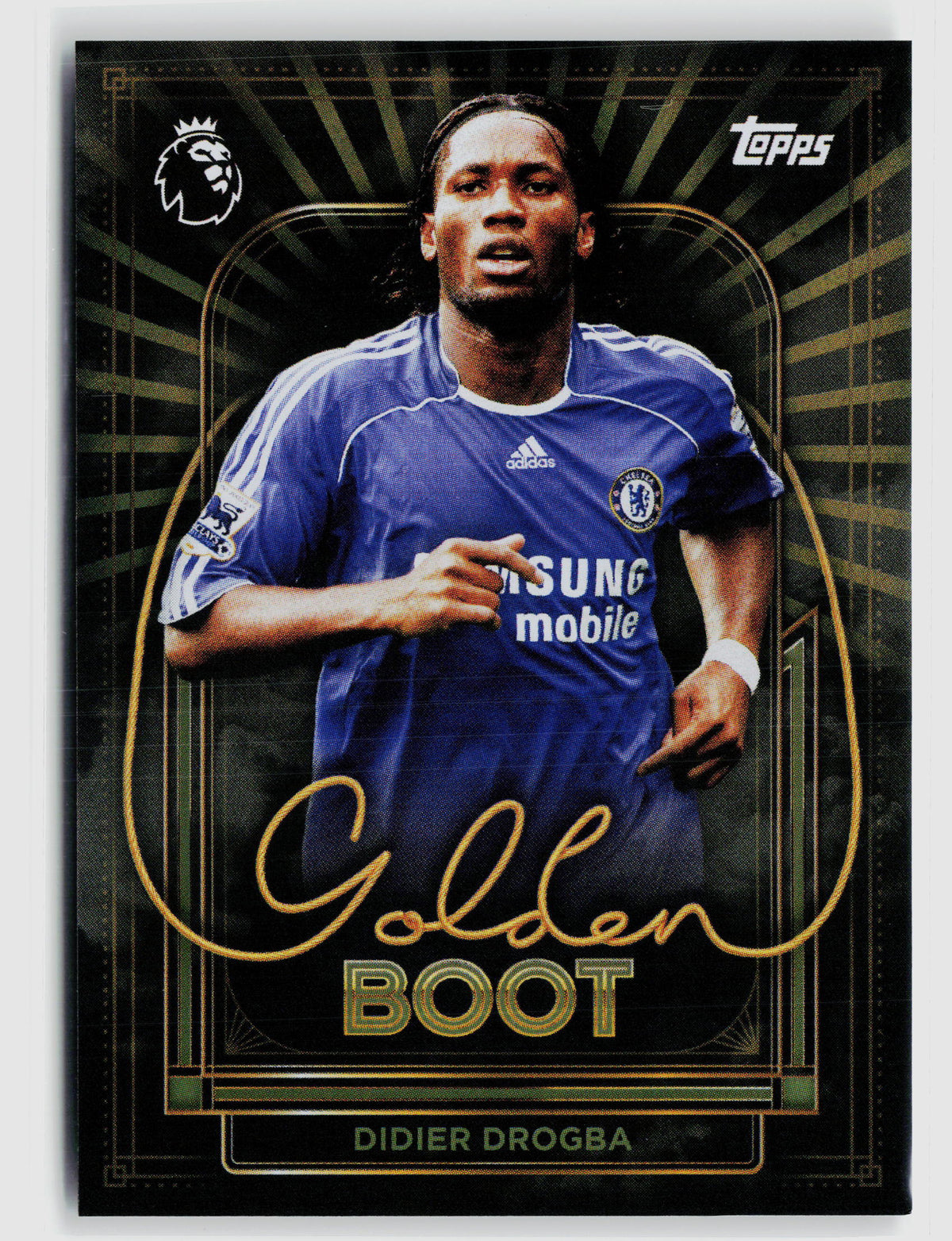 Didier Drogba - Chelsea - Golden Boot - Topps Premier League 26/27 #GB 2