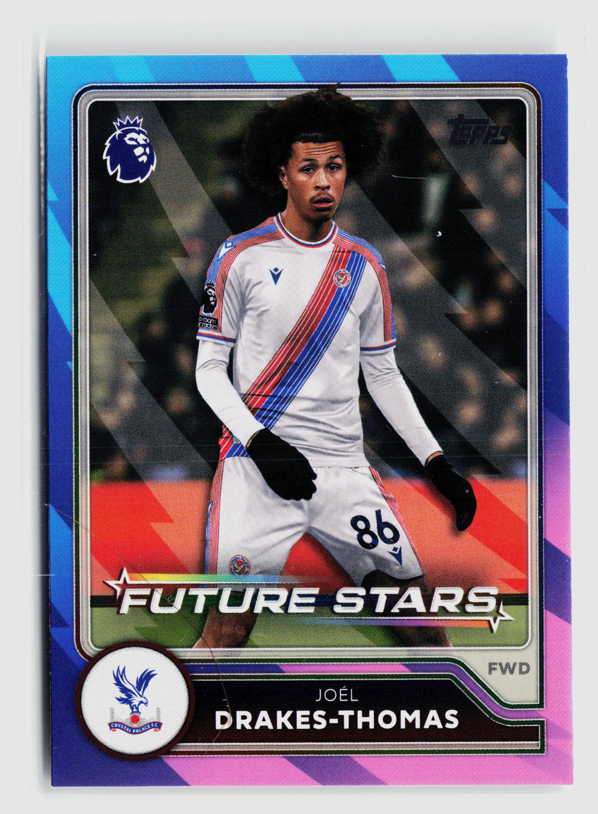 Joél Drakes-Thomas - Crystal Palace - Parallel Future Stars - Topps PL 26/27 #11