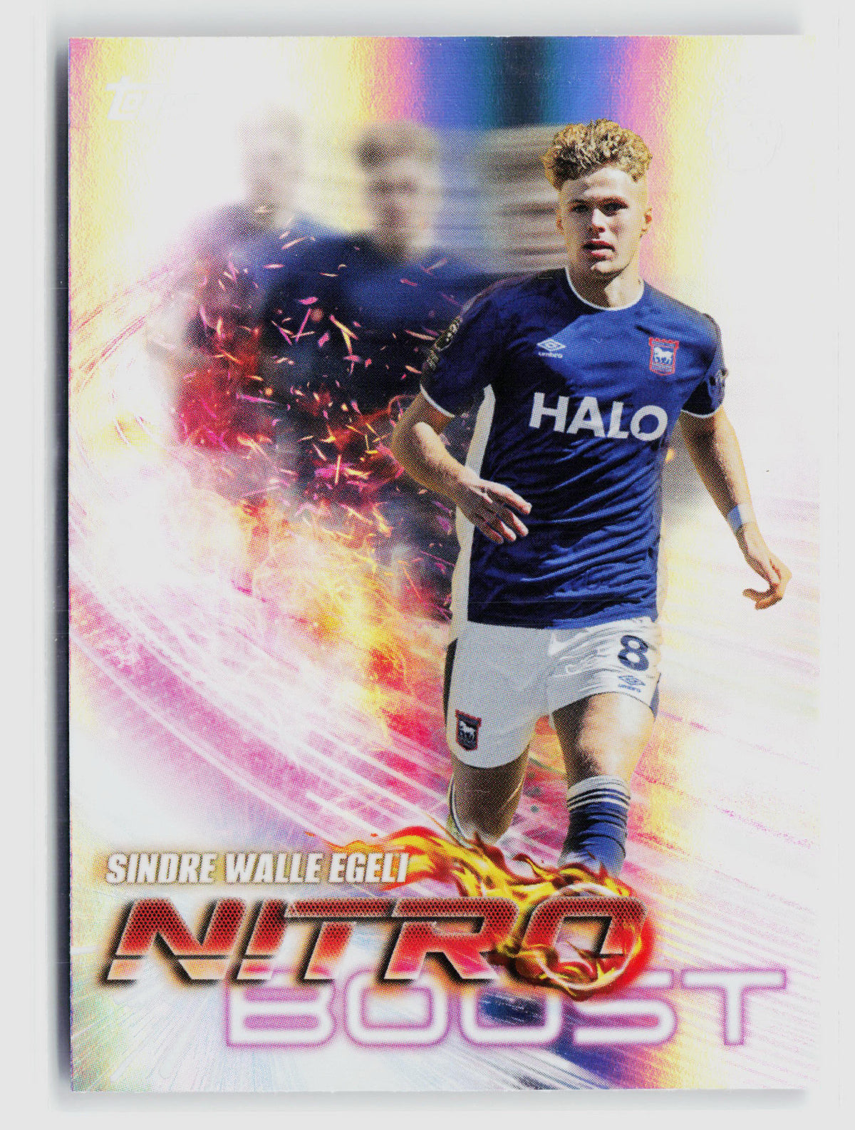 Sindre Walle Egeli - Ipswich Town - Nitro Boost - Topps PL 26/27 #NB 24