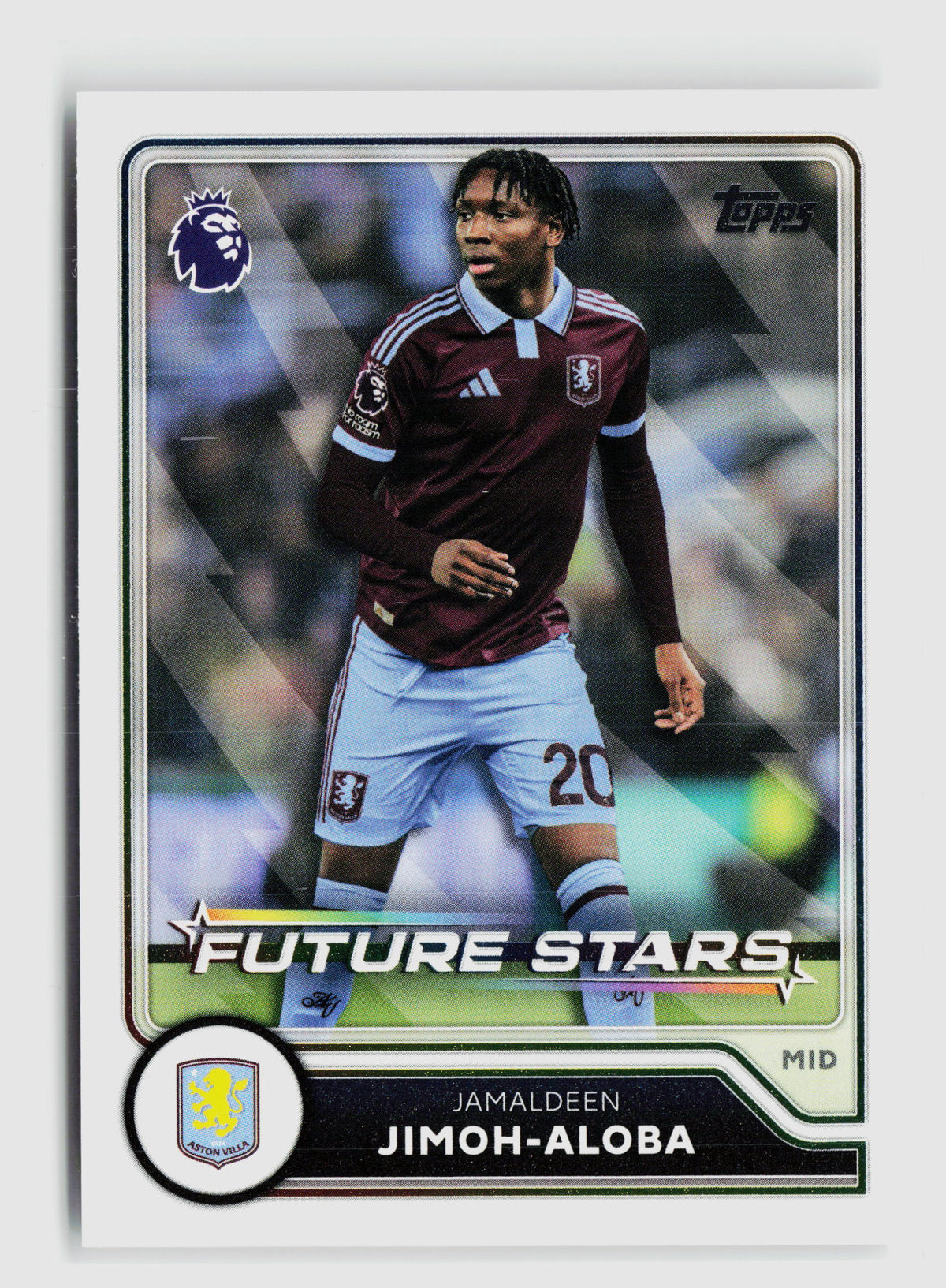 Jamaldeen Jimoh-Aloba - Aston Villa - Future Stars - Topps PL 26/27 #2