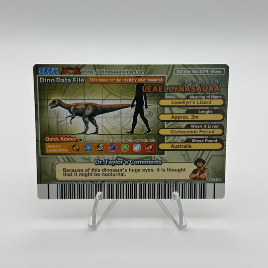 Leaellyn Cure - 074-Move - SEGA Dinosaur King S2 4th Edition