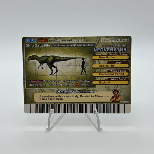 Neovenator - 015-Dino - SEGA Dinosaur King S2 4th Edition