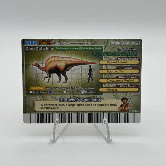 Ouranosaurus - 020-Dino - SEGA Dinosaur King S2 4th Edition