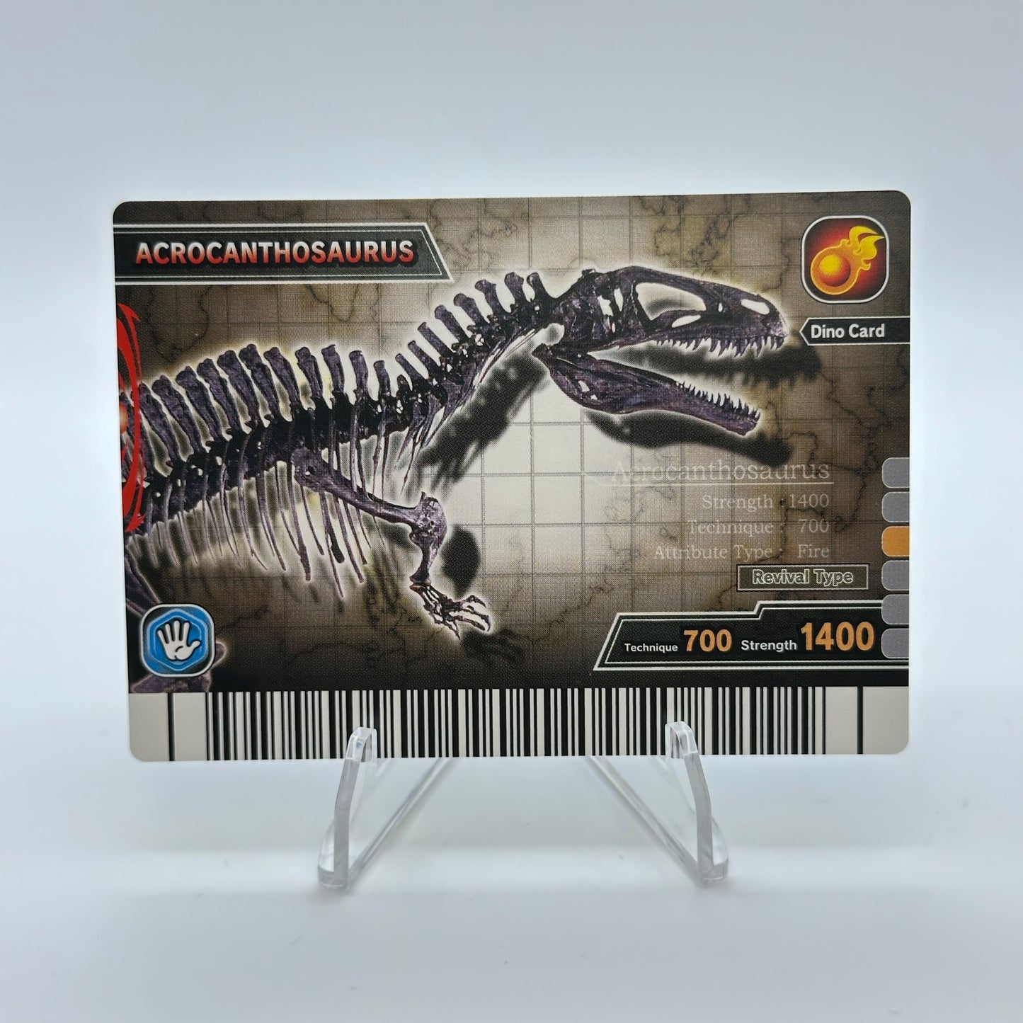 Acrocanthosaurus - KS005-Dino - SEGA Dinosaur King S2 4th Edition