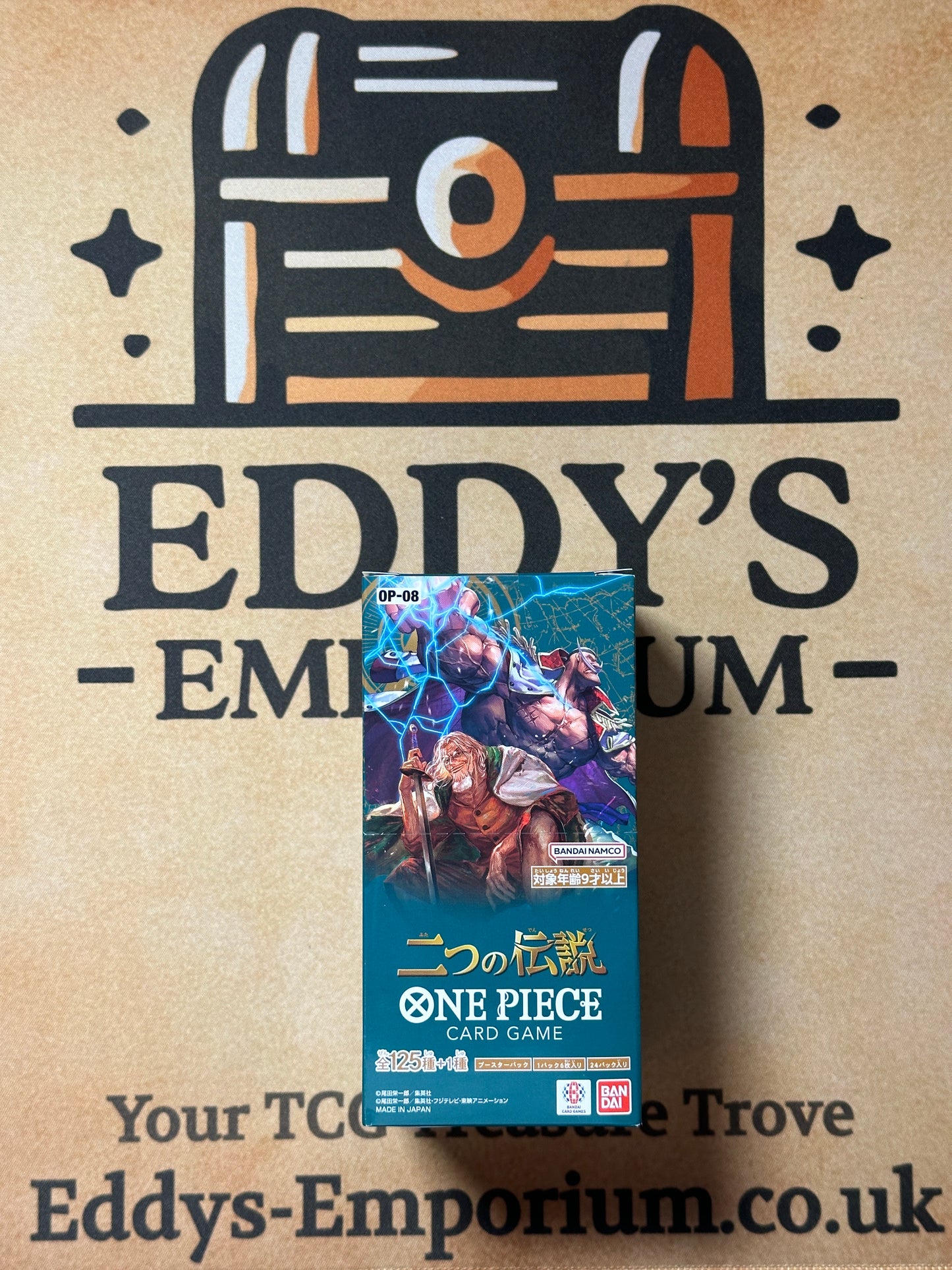 One Piece Card Game (OP-08): Two Legends Japanese Booster Box