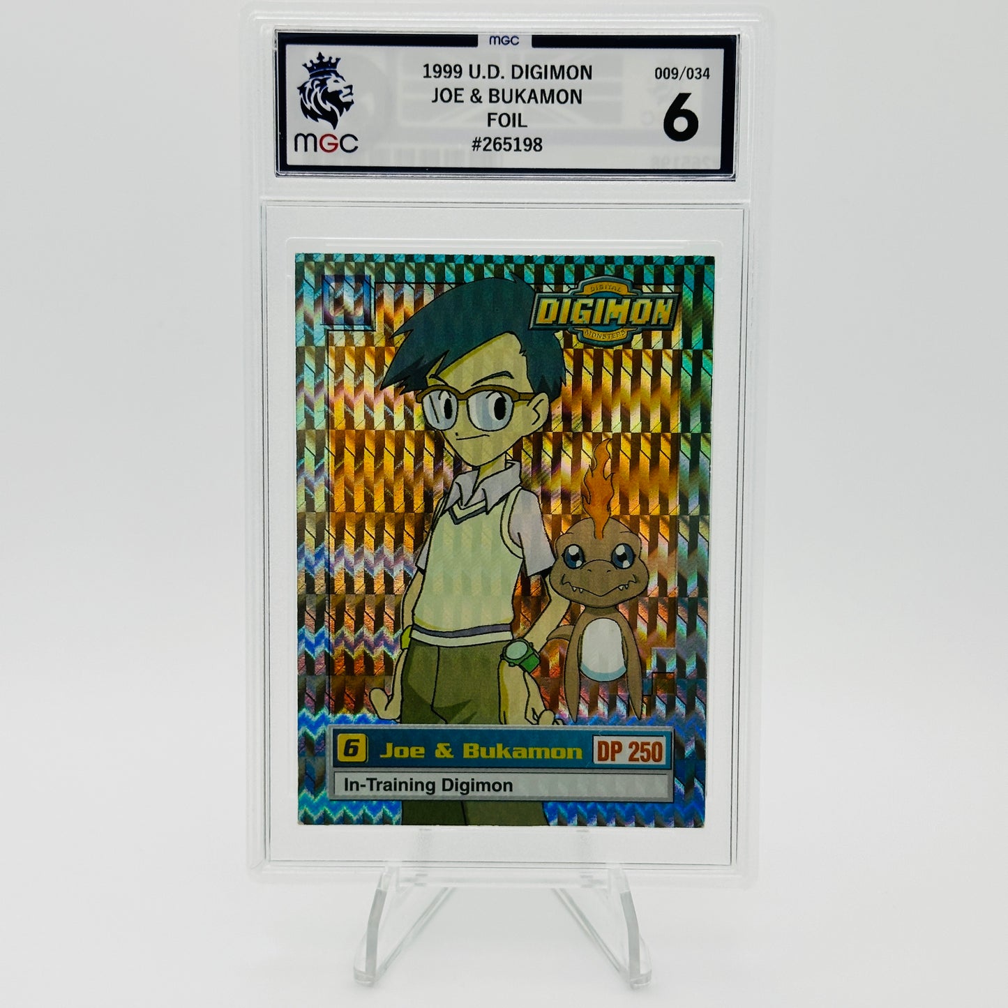 Joe & Bukamon - 009/034 Foil - Upper Deck 1999 - MGC 6