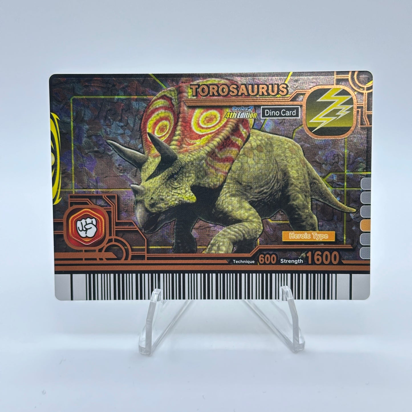 Torosaurus - 010-Dino - SEGA Dinosaur King - S2 4th Edition