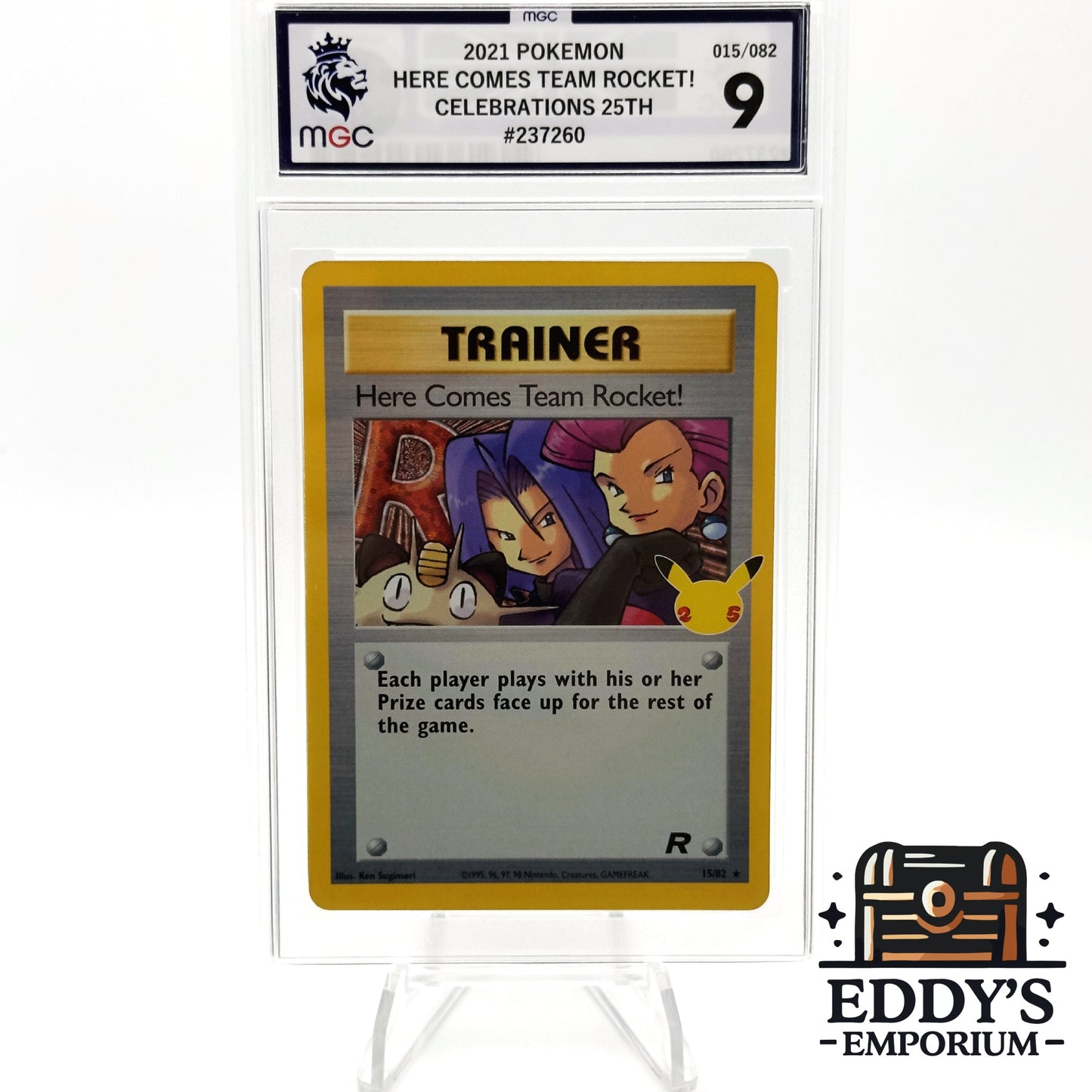 Here Comes Team Rocket! - 015/082 - 25th Celebrations - MGC 9