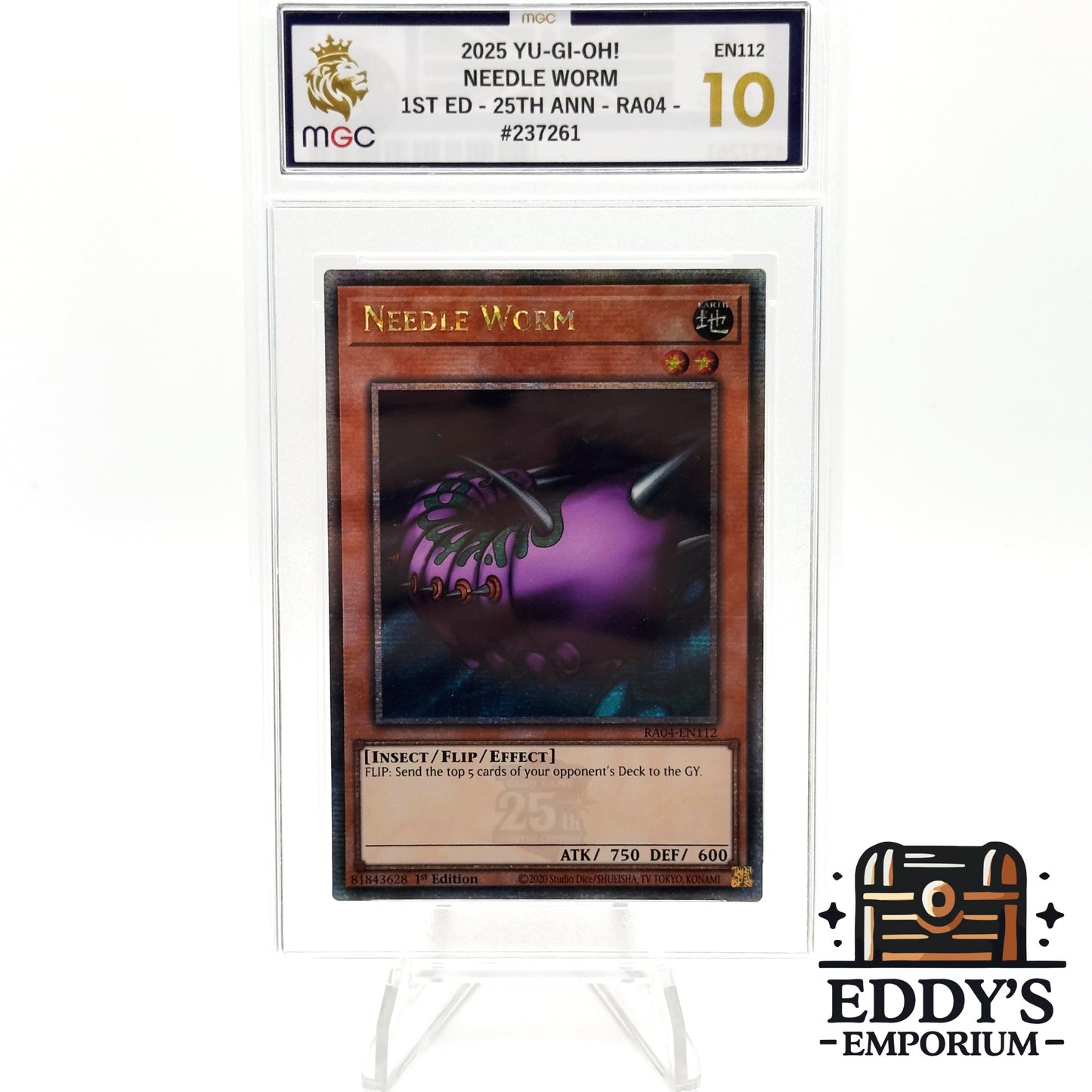 Needle Worm (1st Ed QCSR) - RA04-EN112 - Quarter Century Stampede - MGC 10