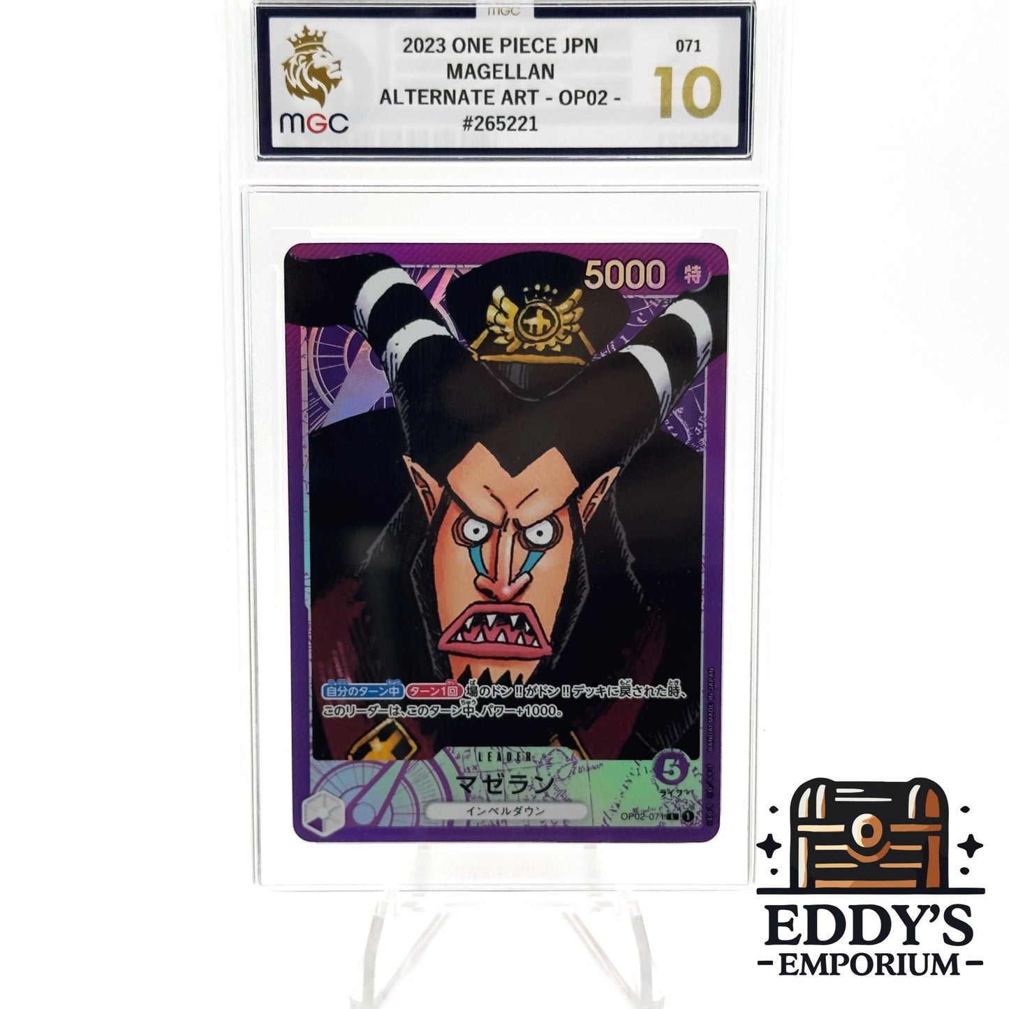 Magellan - OP02-071 - Leader Alt Art - Paramount War - MGC 10
