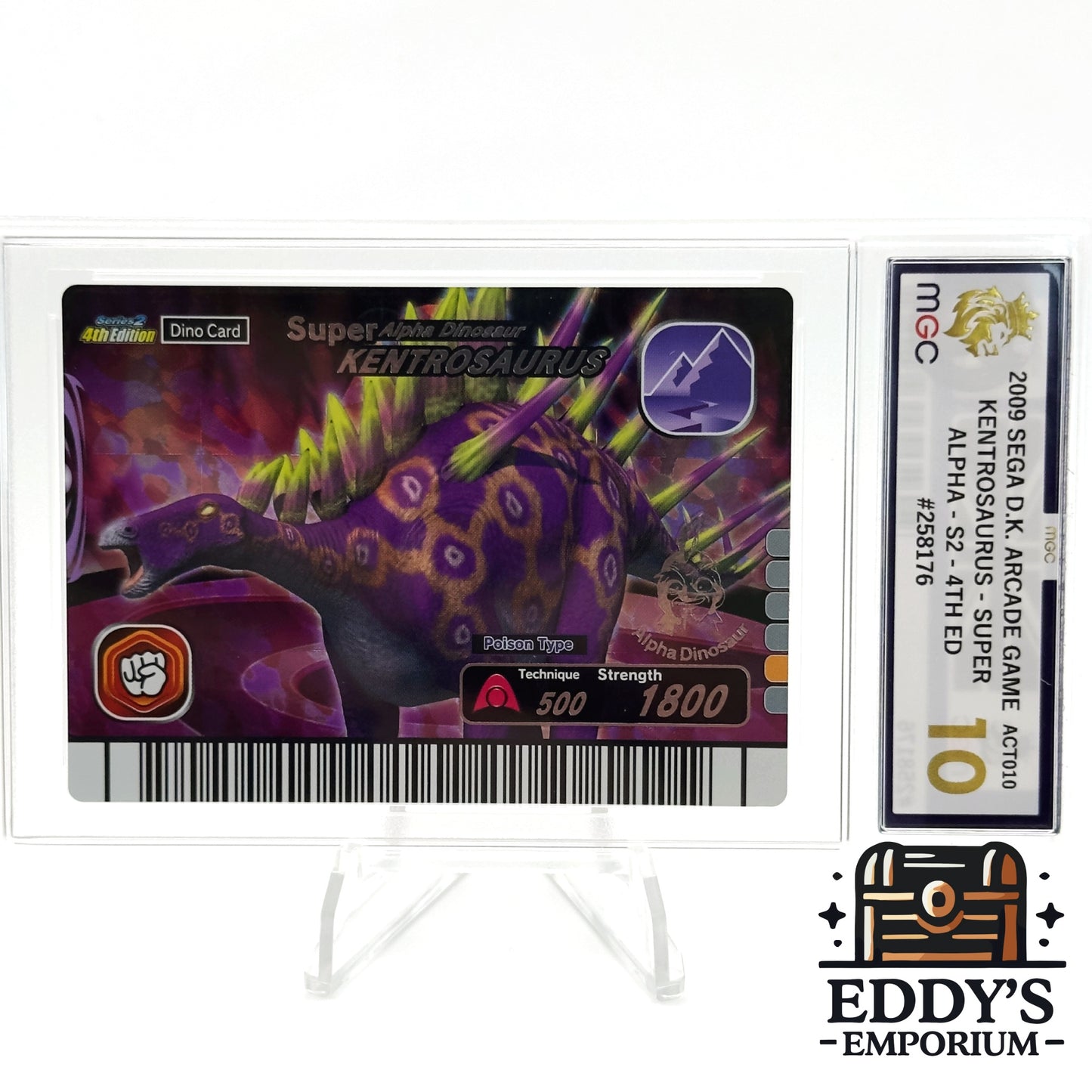 Kentrosaurus (Super Alpha) - ACT0010 - Dinosaur King Arcade - MGC 10