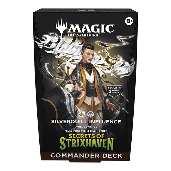 Magic: The Gathering Secrets of Strixhaven Commander Deck - Silverquill Influence