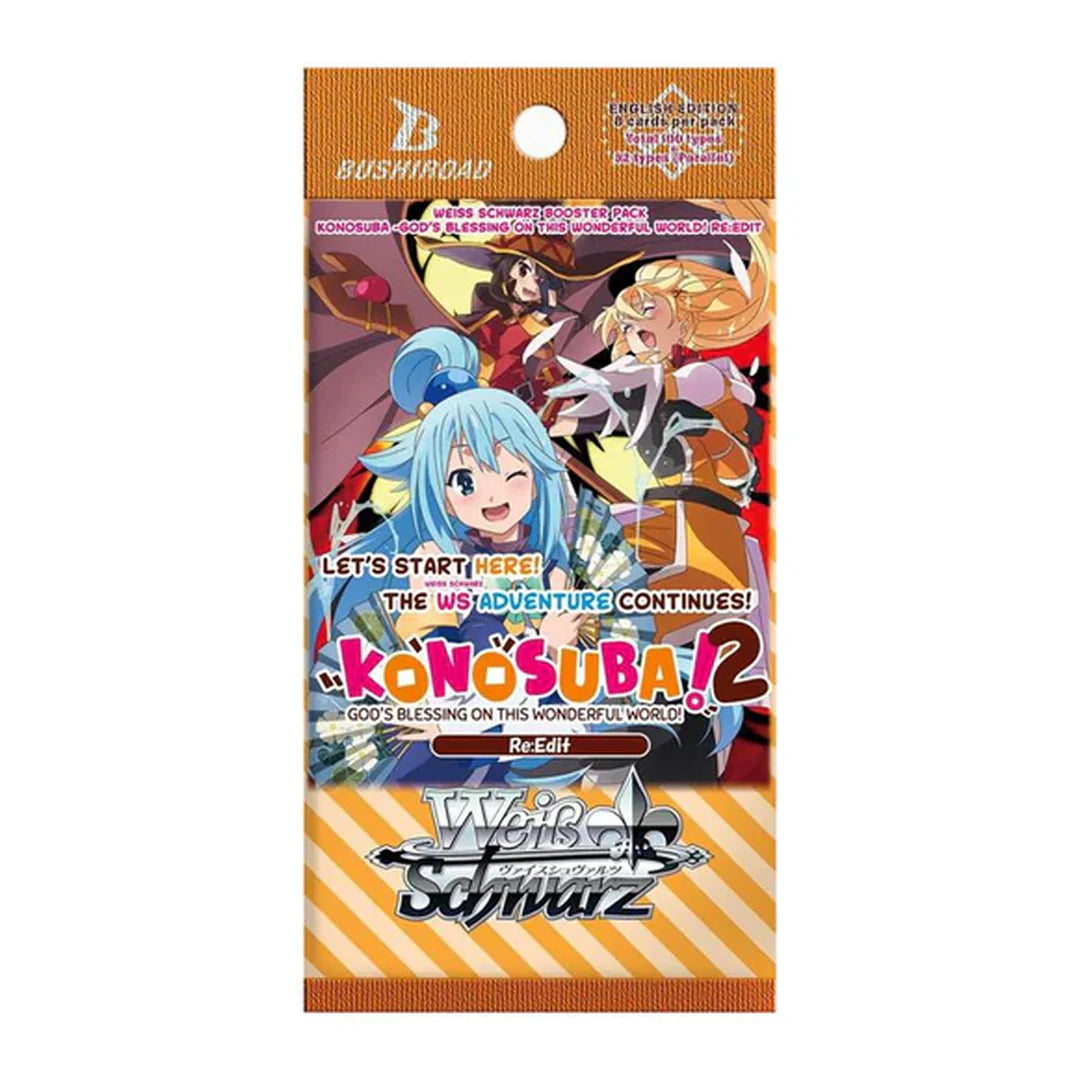 Weiss Schwarz - KonoSuba: God's Blessing on This Wonderful World! 2 Re:Edit Booster Pack