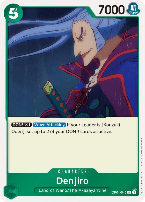 Denjiro OP01-046 Romance Dawn One Piece Foil Rare