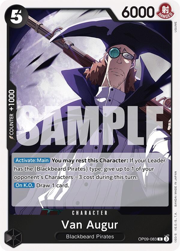 Van Augur OP09-083 Emperors in the New World One Piece Foil Rare
