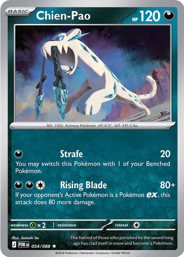 Chien-Pao 054/088 Perfect Order Pokemon Holo