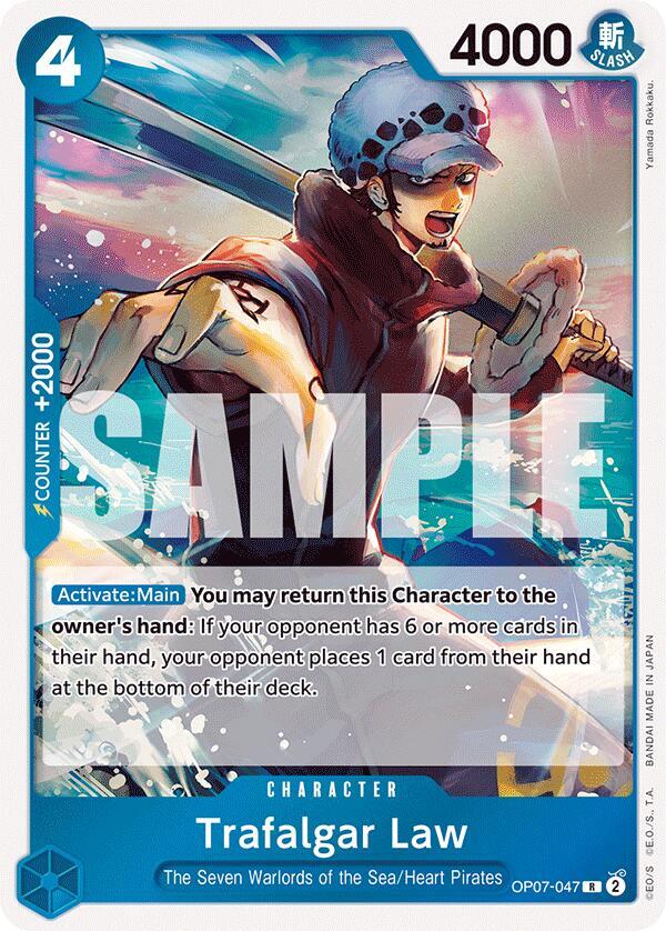 Trafalgar Law (047) OP07-047 500 Years in the Future One Piece Foil Rare