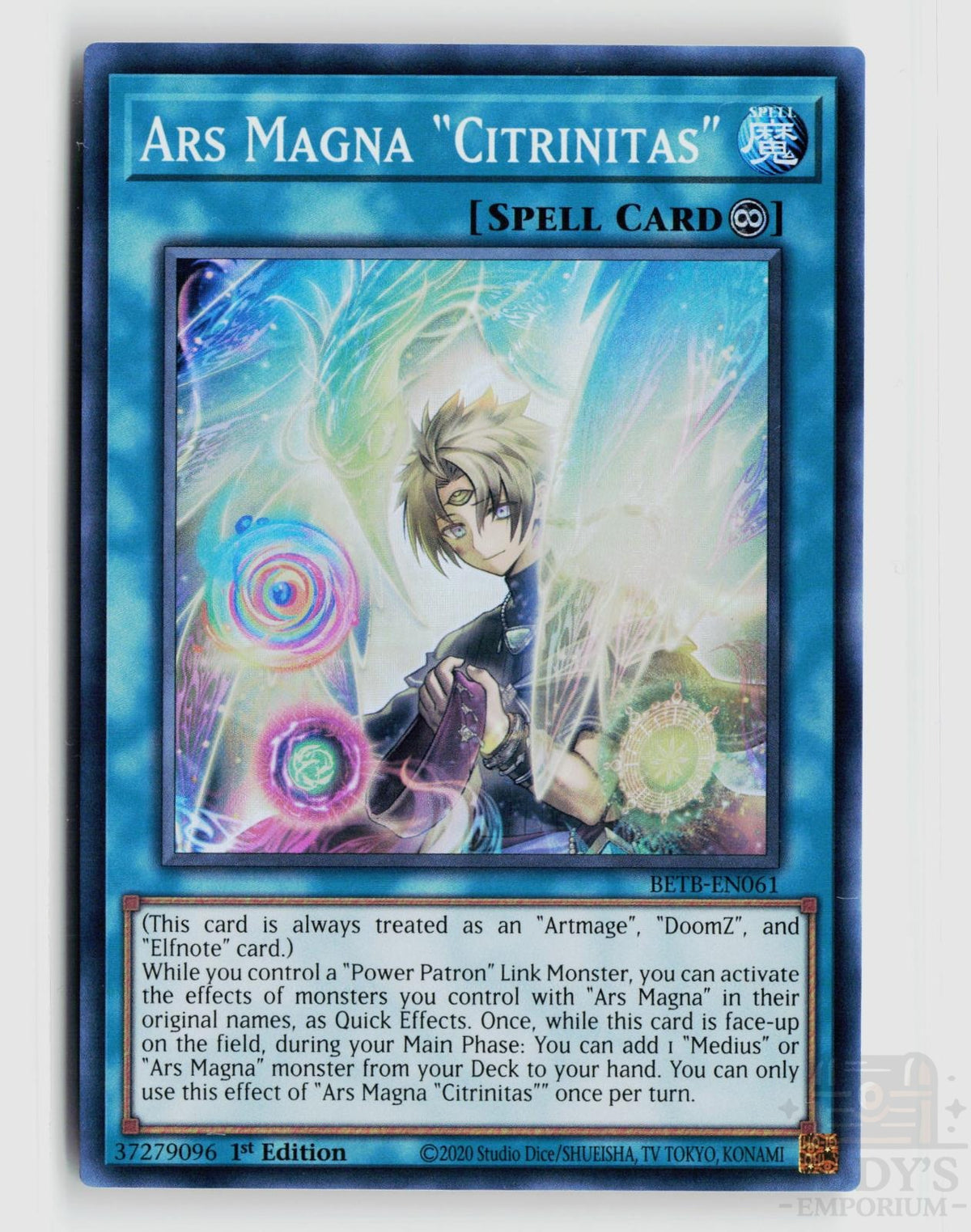 Ars Magna "Citrinitas" BETB-EN061 Beyond the Brave Yu-Gi-Oh 1st Edition NM