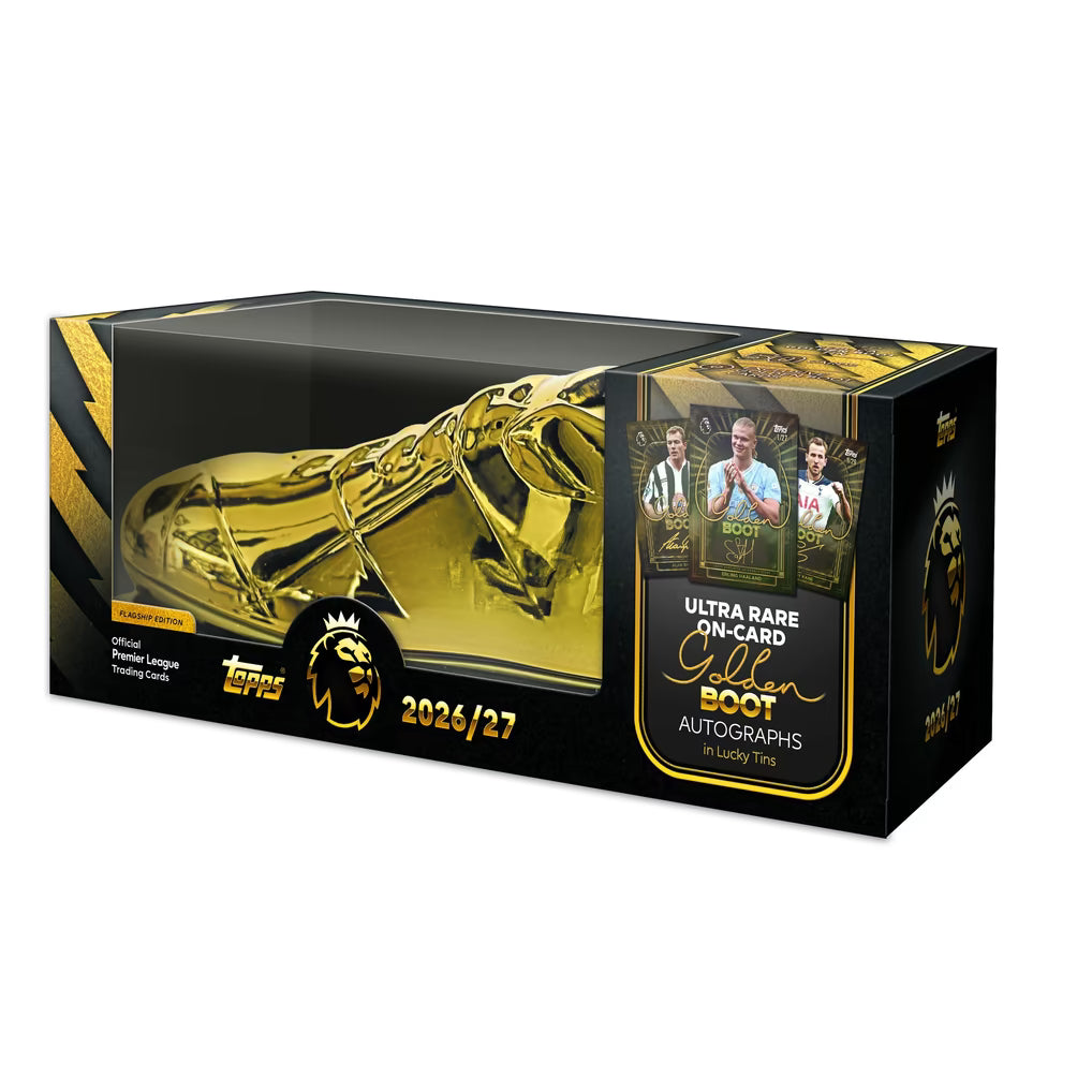 Topps - Flagship Premier League 2027 Gold Boot Tin