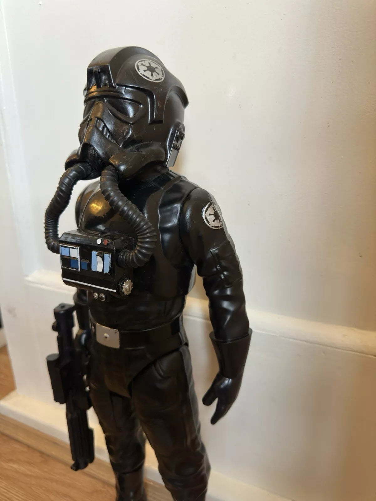 Star Wars 21" Darth Vader & 18" TIE Fighter Pilot Figures by Jakks Pacific