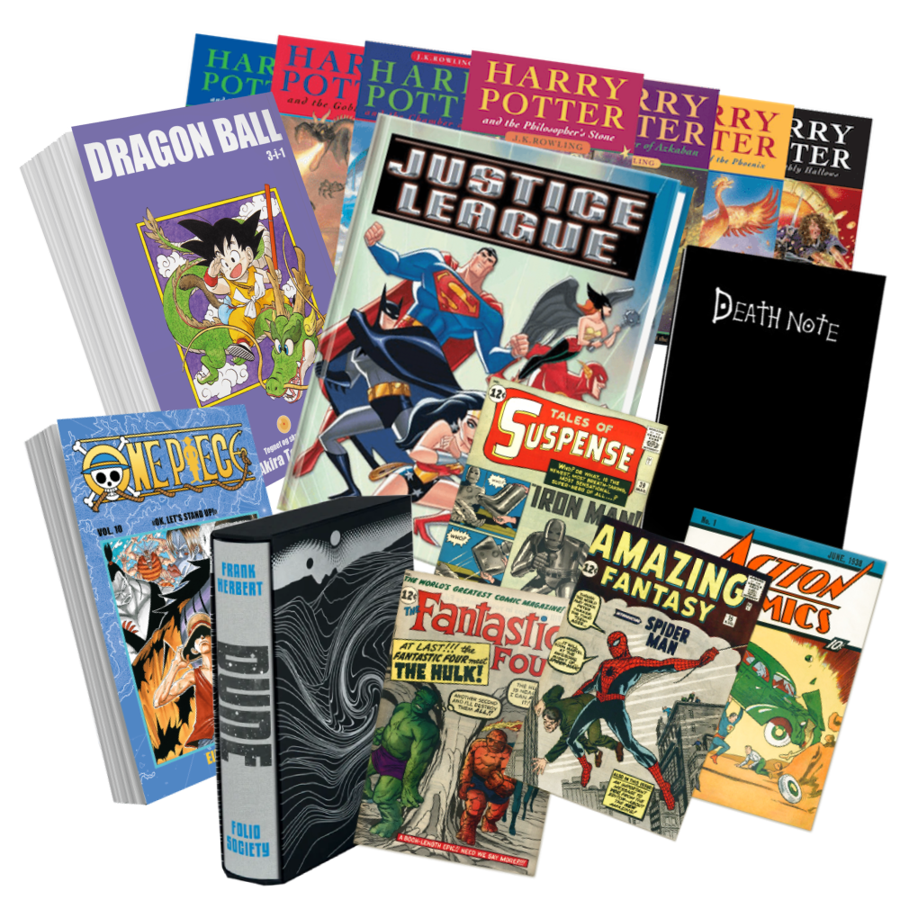 The Collector’s Library: Manga, Comics & Graphic Novels