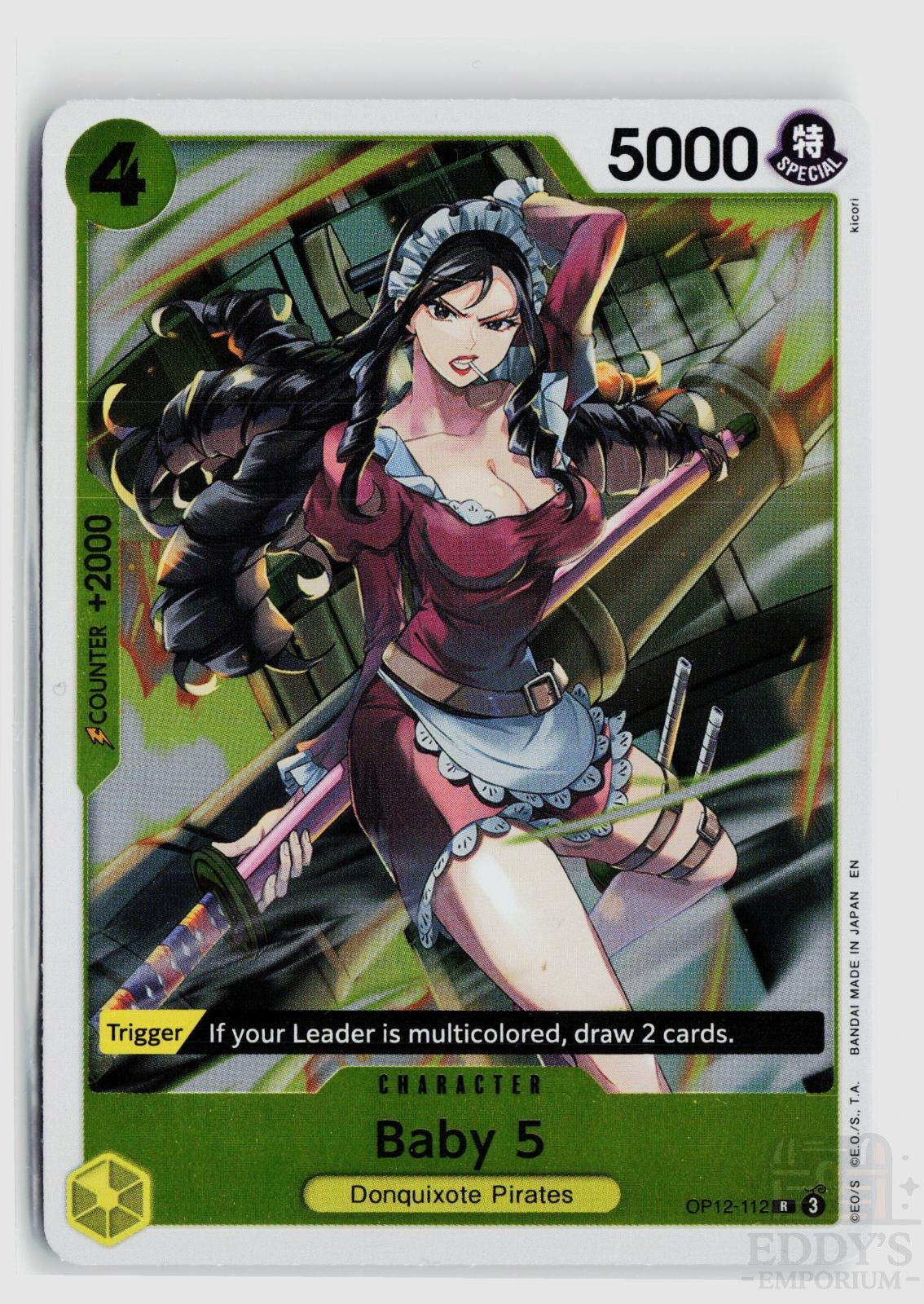 Baby 5 (112) OP12-112 Legacy of the Master One Piece Foil Rare