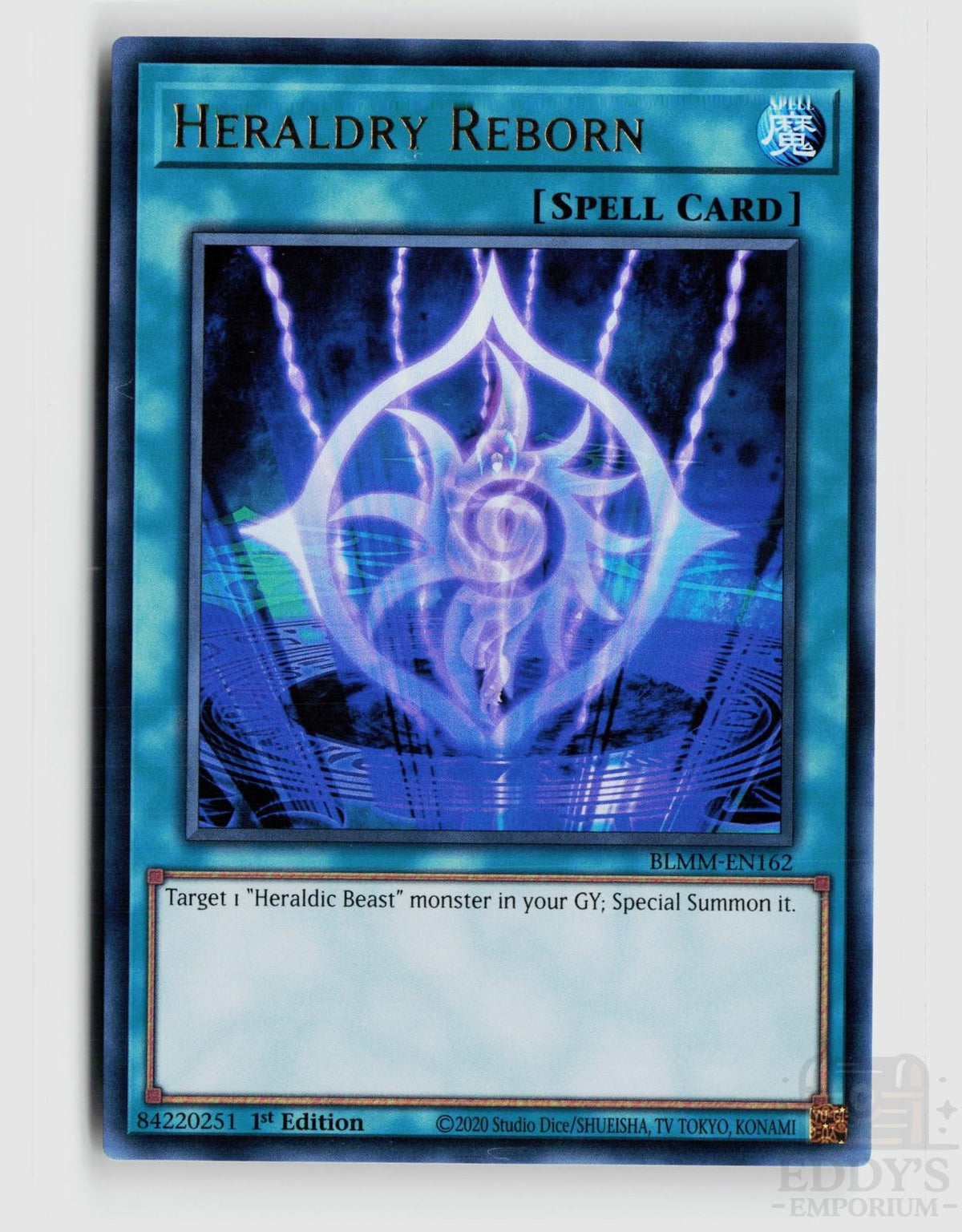 Heraldry Reborn BLMM-EN162 Battles of Legend: Monster Mayhem Yu-Gi-Oh 1st Edition NM