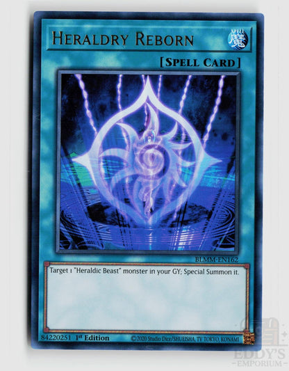 Heraldry Reborn BLMM-EN162 Battles of Legend: Monster Mayhem Yu-Gi-Oh 1st Edition NM