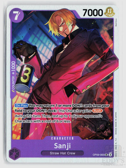 Sanji (Reprint) OP09-065 Premium Booster -The Best- Vol. 2 One Piece Foil