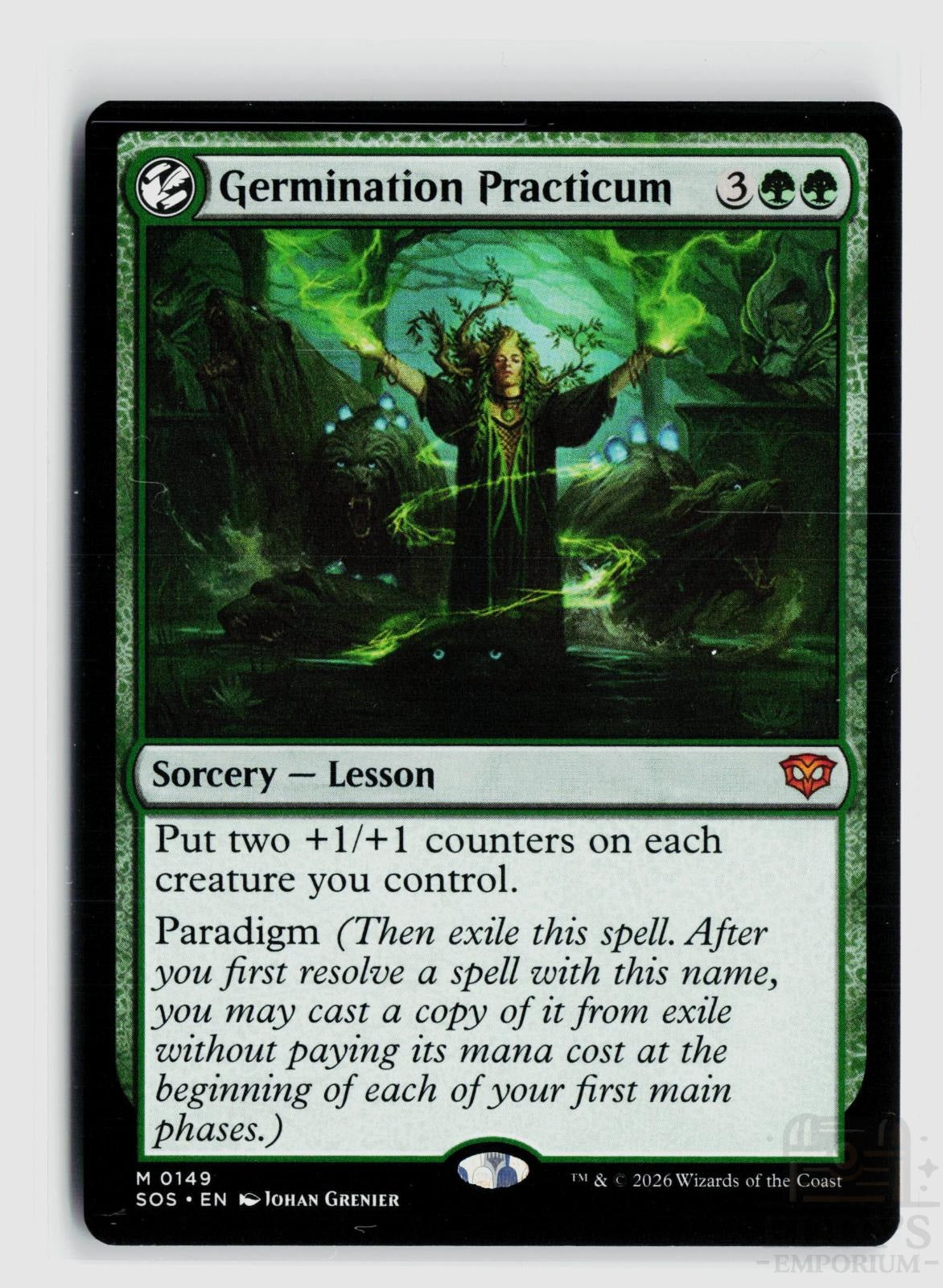 Germination Practicum 149 Secrets of Strixhaven Magic: The Gathering Mythic