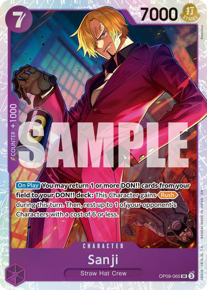 Sanji (Reprint) OP09-065 Premium Booster -The Best- Vol. 2 One Piece Foil