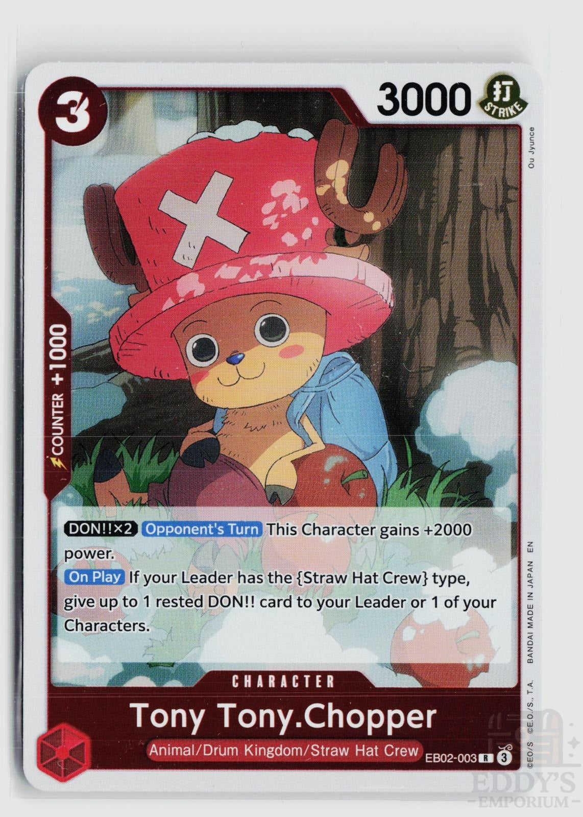Tony Tony.Chopper EB02-003 Extra Booster: Anime 25th Collection One Piece Foil