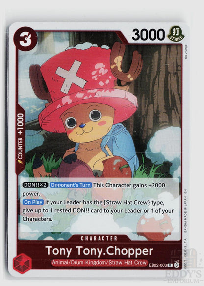Tony Tony.Chopper EB02-003 Extra Booster: Anime 25th Collection One Piece Foil
