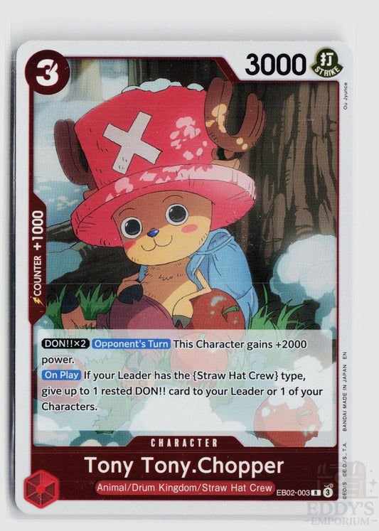 Tony Tony.Chopper EB02-003 Extra Booster: Anime 25th Collection One Piece Foil