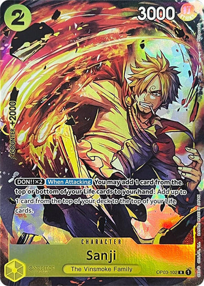 Sanji (Premium Card Collection -BANDAI CARD GAMES Fest. 23-24 Edition-) OP03-102 One Piece Promotion Cards One Piece Foil