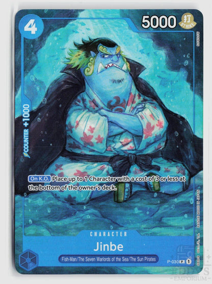 Jinbe P-030 Starter Deck 17: BLUE Donquixote Doflamingo One Piece Promo
